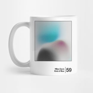 Kind of Blue / Minimalist Graphic Artwork Design Mug